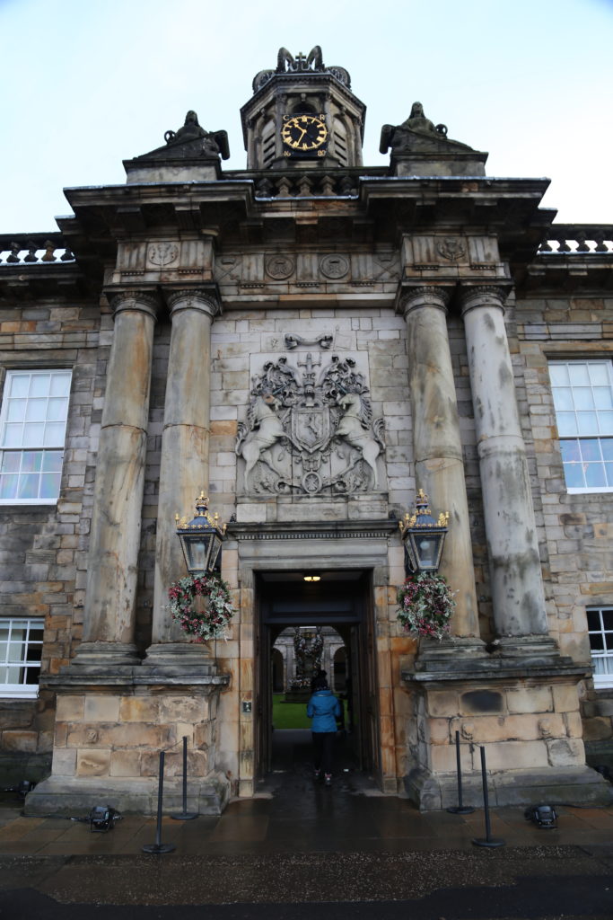 Palace of Holyroodhouse. Fotografando in giro per il Mondo